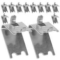 thumbnail image 1 of 12 ganchos metálicos para estantes de congelador, refrigeradores y refrigeradores., 1 of 5