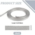 Stainless Steel Braided Tape Expandable Braided Cable Sleeve Knitting