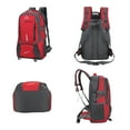 thumbnail image 4 of Tuphregyow Outdoor Sports Backpack for Camping, Hiking, and Travel - Ideal for Mountaineering and Outdoor Adventures Red, 4 of 9