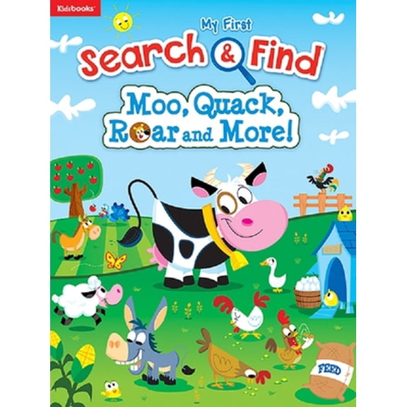 Pre-Owned My First Search & Find: Moo, Quack, Roar and More! (Board book) 1628856874 9781628856873