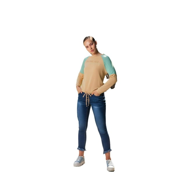 SUDADERA MIRINA marron claro Mediana