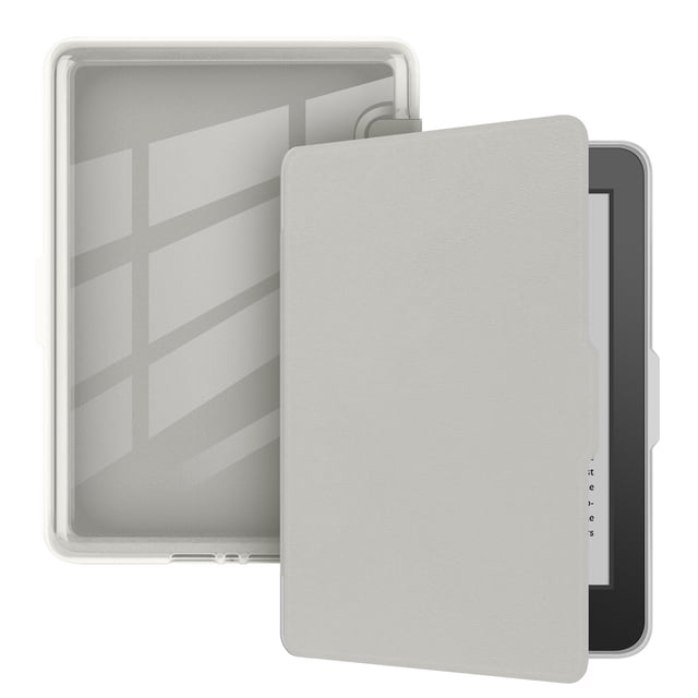 GANGXUN Funda Rosa Compatible con Kindle Paperwhite 3/2/1 – Acrílica, Resistente a Salpicaduras, Modo Reposo Inteligente