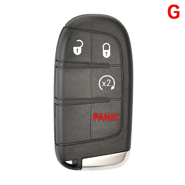 Cs017021 3/4/5 Button Remote Key Shell For Fiat 500 500l 500x Toro 2016-2019 Replacement Cover Case Quality Housing Sip22 Blade