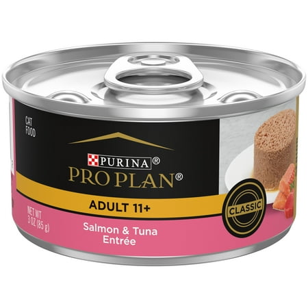 UPC: 0038100138859 | Purina Pro Plan Wet Cat Food for Adult Cats Salmon Tuna  3 oz Cans (24 Pack)