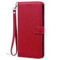 thumbnail image 1 of Pour Redmi Note 13 Étui pour Xiaomi Redmi Note 13 Pro 4G Étui Portefeuille en Cuir Étui à Rabat pour Redmi Note 13 Pro Plus 5G Couverture Fundas Rouge Foncé-Sangle Note 13 5G, 1 of 6
