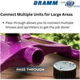 thumbnail image 5 of ColorStorm Gear Drive Sprinkler on Heavy Duty,Durable Metal Base, 4 Patterns, Ideal for Small, Medium & Large Areas with Pass Through Feature, Berry, 40 Foot Diameter, 5 of 7
