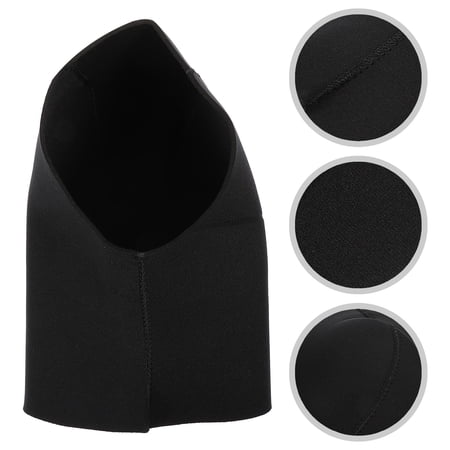 NICEXMAS Outdoor Black Warming Diving Hat with Uv Defense for Snorkeling and Kayaking