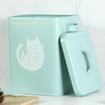 thumbnail image 4 of Cubo multiusos de cocina para almacenar comida de perros y gatos. Verde, 4 of 8