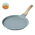 thumbnail image 4 of Bewildely Sartén antiadherente lavable, sartenes artesanales, ollas de cocina, estructura metálica, bistec, accesorios para el hogar, suministros de Utensilios de cocina 24cm, 4 of 6