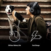 AUDIO-TECHNICA - ATH-M50XBT2 Bluetooth Wireless Headphones - Black