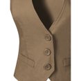 thumbnail image 4 of Made by Olivia Women's Dressy Casual Versatile Racerback Vest Tuxedo Suit Waistcoat, 4 of 6