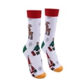 thumbnail image 2 of goowrom Christmas Adult Tube Socks with Cartoon Pattern, Vintage Style Soft Cotton Thick Accessory, 2 of 8