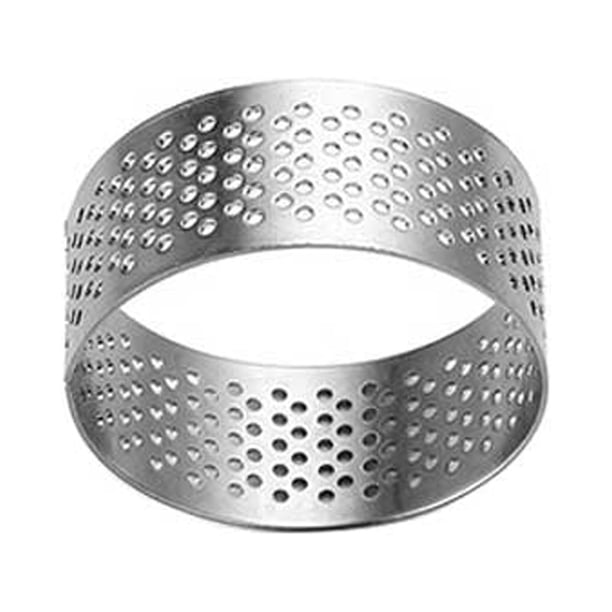 Wosthever Mousse Cake Ring Universal Moldes para moldear el hogar Galletas Postre Malla de acero inoxidable Círculo Molde para hornear Herramientas y accesorios para hornear 4.5 cm