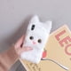 thumbnail image 5 of Funda para iPhone 12 Mini con muñeco de juguete y gato de dibujos animados, funda suave y esponjosa en 3D con diseño de animal de piel de felpa con soporte compatible con funda para iPhone 6s (ga, 5 of 5