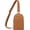 Real Leather Brown, variant on RFID Anti- Sling Bag for Women, Small Crossbody Travel Purse with Locking Zippers, Lightweight Everyday Bag