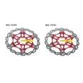 thumbnail image 4 of Eigraketly Rotor de freno de bicicleta de montaña, Rotor de acero inoxidable de 160mm/180mm/203mm, Rotor flotante de disipación de calor fuerte, Type6 NO6, 4 of 6