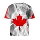 thumbnail image 3 of Camiseta de Moda Casual con Cuello Redondo Y Mangas Cortas para las Mujeres, 3 of 3