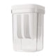 thumbnail image 1 of Colador de yogur griego, colador de zumo de frutas reutilizable de malla de acero inoxidable 1300 ml, 1 of 9