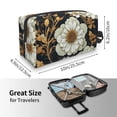 thumbnail image 4 of XMXT Large Capacity Makeup Bag, Mysticism Floral Motifs Storage Bags Travel Toiletry Cosmetic Bag for Women Men, 4 of 9