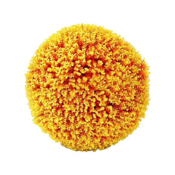 Artificial Boxwood Topiary Balls Outdoor Decor Greenery Spheres for Garden Backyard Balcony Wedding Home Decor Weather Resistant for Outdoor Indoor Use