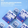 thumbnail image 3 of 100Pcs/Box Disposable Glasses Cleaner Wet Wipe Cleaning Lens Wipes Anti-Fog, 3 of 8