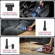 NEXPOW Cordless Handheld Vacuum Pink, 10000Pa Car Vacuum Cleaner, 50Min Runtime 7800mAh, LED Light & Charger, Lightweight 1.9lb for Home Car Pet Hair