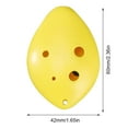 thumbnail image 4 of Bebé Ocarina 6 Agujeros Con Libro Canciones Cuerda para El Cuello Juguete Estudiantes () Amarillo, 4 of 4