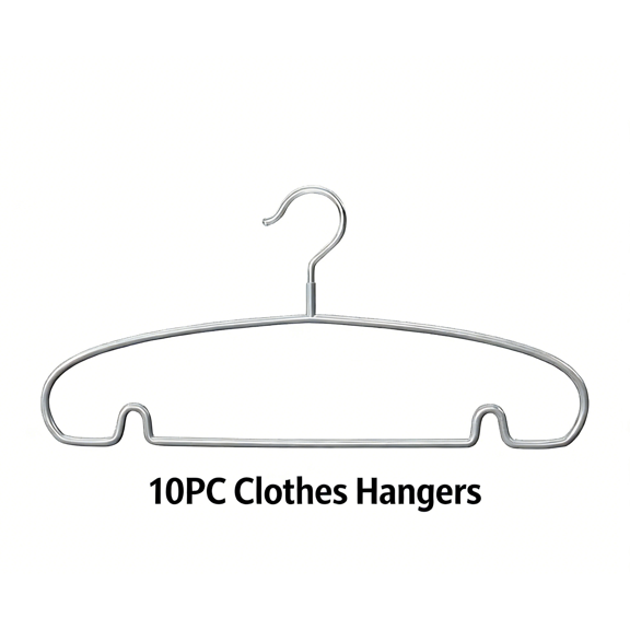 Non-Slip Clothes Hangers | Heavy Duty Stainless Steel with Rubber Coating | Space Saving Shoulder-Friendly Design | Black/White/Green/Blue/Pink/Gray | 40x19x5cm