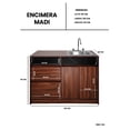 thumbnail image 5 of Gabinete de Cocina Integral Madi, Mueble Inferior Encimera y Tarja, Diseño Moderno y Funcional, Almacenamiento Amplio., 5 of 5