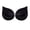 Black, variant on Women's Bra Pad Inserts Removable Tear Drop Shape Bra Cup Inserts Push Up Breast Enhancer for Swimsuits Yoga Sports Bras