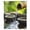 Green Black, variant on Flowing Water Zen Stones Sheer Curtains 108" Extra Long, Modern Country Abstract Art Light Filering Curtains, Privacy Drapes Simi Floor to Veiling Curtain for Living Room Bedroom Window Treatment