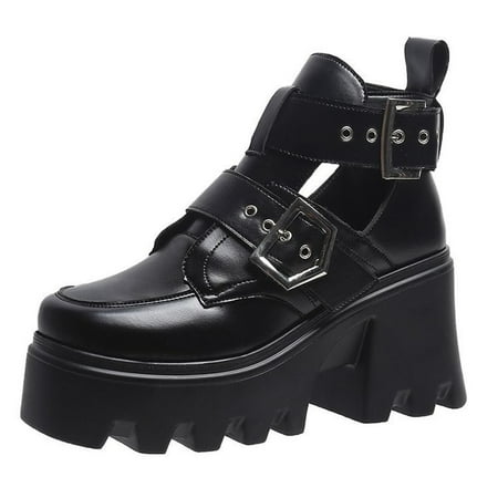 

Women s Ankle Boots Vintage Chunky High Heel Chelsea Cowboy Boots Warm Ankle Booties Waterproof Comfortable Slip On Outdoor Winter Shoes for Women