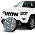 thumbnail image 2 of Kll French Bulldog Yoga Tire Cover,Universal Wheel Tire Cover For Trailer, Rv, Suv, Truck,Camper And Many Vehicle,(14 Inch), 2 of 7