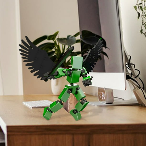 Xihbxyly Figuras de Acción Diy, Poses Personalizables, Múltiples Accesorios y Armas, Juego Interactivo para Coleccionistas, Creación de Escenas Imaginativas, Material Plástico, Tamaño 9,5 X 5 Cm