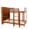 thumbnail image 1 of Litera Kessa Muebles  Arkansas 2 Camas Individuales Café, 1 of 11