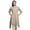 Light Yellow, variant on Yellow Ranunculus Tango Floral Asymmetric Kurta Indian Tunic Tops For Women Printed Indian Clothing Large