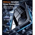 thumbnail image 4 of Funda Impermeable IP68 con Protectores Integrados, Negra, Samsung Galaxy S24 Ultra 5G, 4 of 8