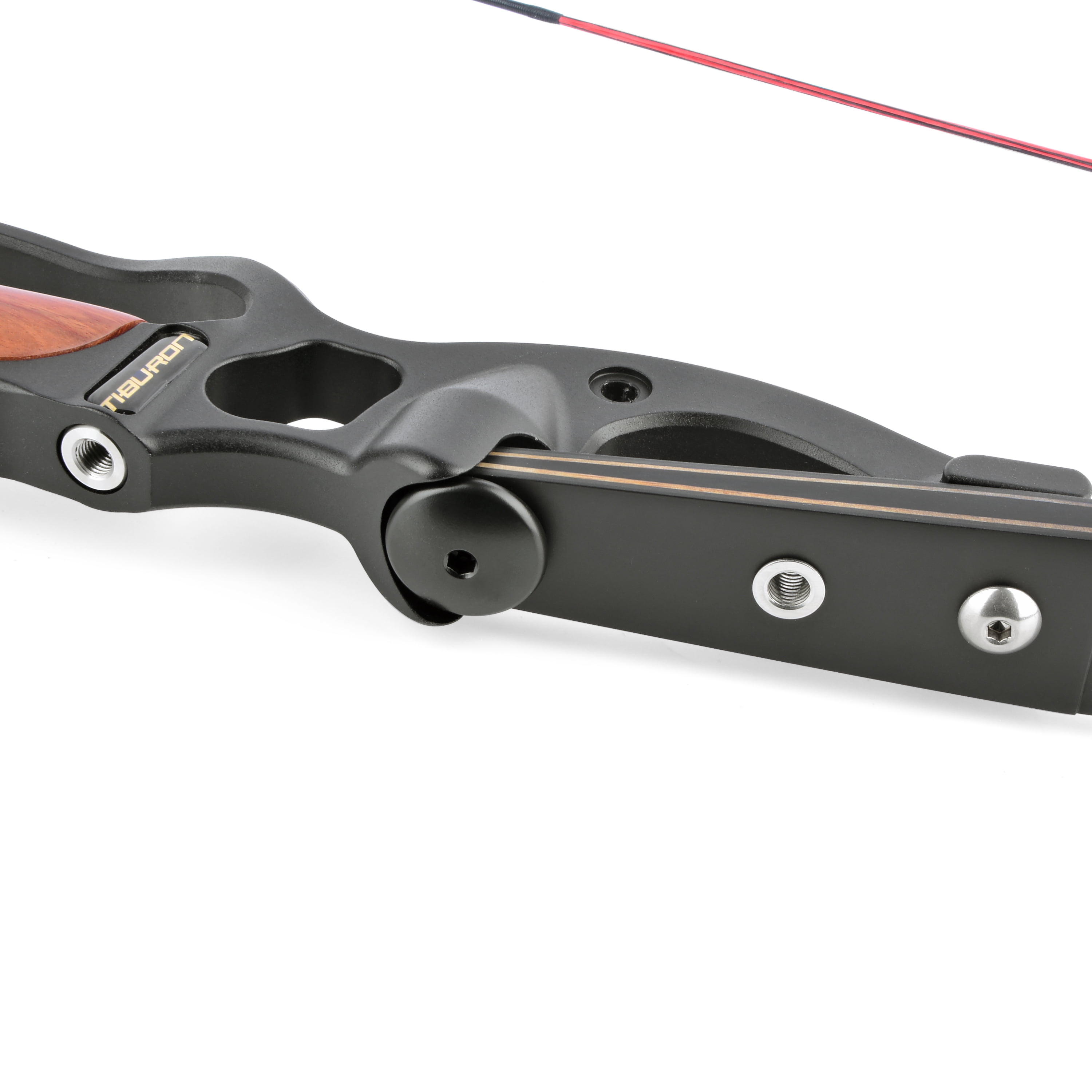 Recurve Bow 21 inch Aluminum Handle Riser For Hunting Bow F interface 30-50 Lbs 64 inch