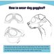 thumbnail image 4 of Lunettes De Protection Pour Chiens Protection Des Yeux Bretelles Rglables Facile Enfiler Lunettes De Soleil Bloquant Les Uv Pour Chiens De Taille Moy, 4 of 4