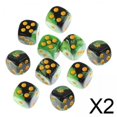 thumbnail image 1 of Dados de seis caras,Juego de dados de seis caras para la enseñanza de matemáticas,Dados acrílicos de 6 caras para juegos de casino,Dados de acrílico para juegos de rol,accesorios para, 1 of 7