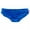 Blue, variant on Zylarhe Fashion Men Breathable Trunks Pants Beach Solid Color Running Swimming Underwear Men Mesh Swimwear