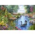 thumbnail image 1 of Kits Punto Cruz Cgtredaw Patrones Paisaje para La Pared Del lago Los Cisnes, 1 of 9