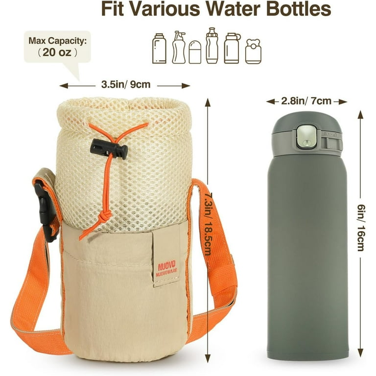 Nuovoware Water Bottle Carrier Bag, 20OZ Water Bottle Holder Nuovoware Water Bottle Carrier Bag, 20OZ Water Bottle Holder