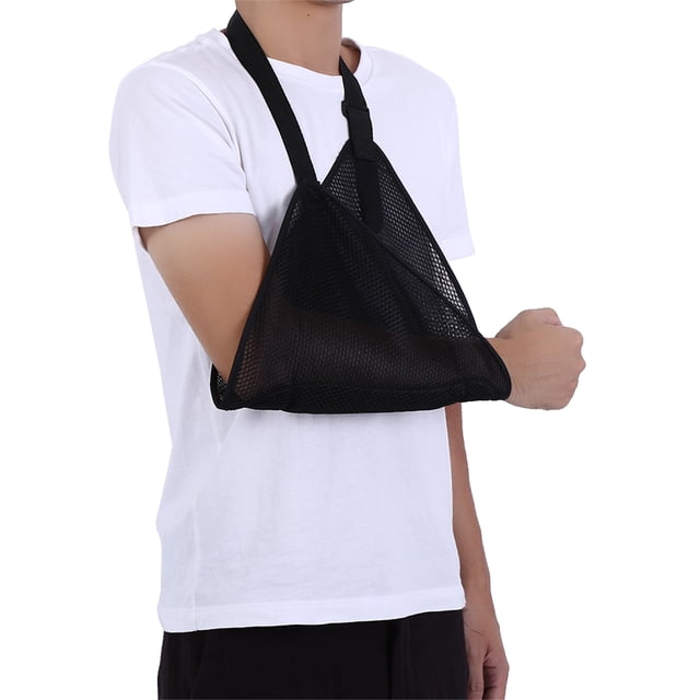Arm Sling Elbow Brace Elbow Support Shoulder Immobilizer Breathable Mesh Arm Sling Adjustable Breathable Mesh Arm Sling Elbow Brace Support Shoulder Immobilizer