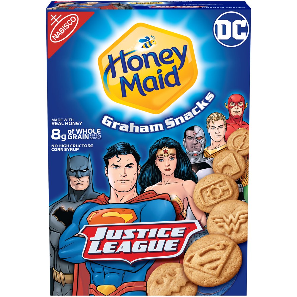 Honey Maid Justice League Graham Snacks, 1 box (13oz)