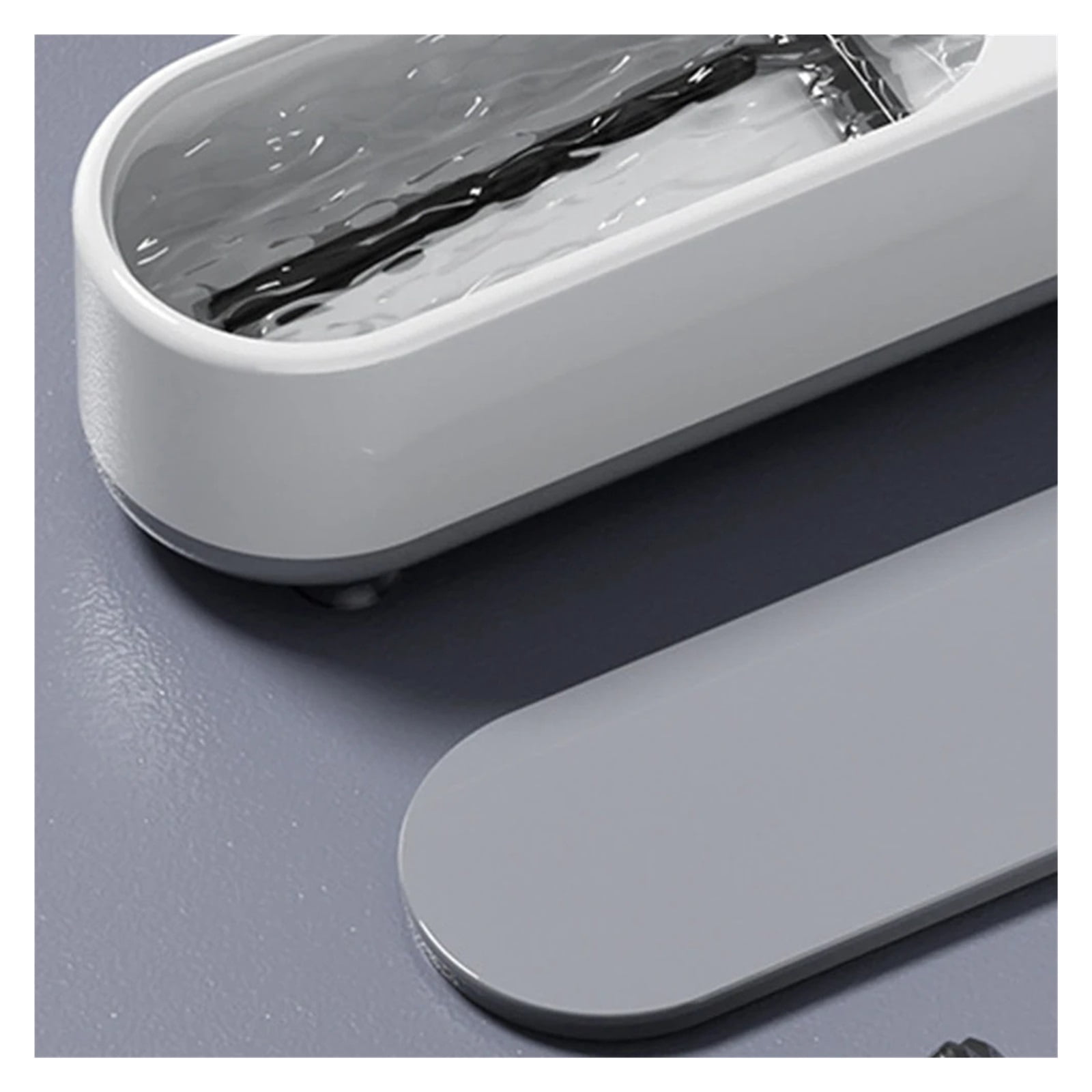 Ultrasonic Eyeglass Washing Tool Portable Glasses Cleaner Retainer Cleaner Machine Multifunctional