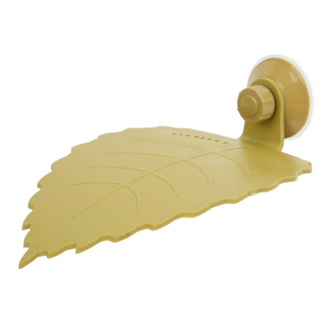 Leaf Shaped Basking Platform Tortoise Ramp Climb Ladder Resting Terrace For Reptile Aquarium House