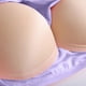 thumbnail image 4 of Neewe Women's Plain Relaxed Pajamas with Built-in Padded Bra Loose Casual Soft Long Sleeve Crew Neck T-Shirt, 4 of 6