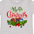 thumbnail image 4 of Inktastic Merry Christmas Boys or Girls Toddler T-Shirt, 4 of 5