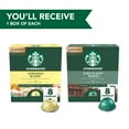 thumbnail image 4 of Starbucks By Nespresso Vertuo Line Pods, Light and Medium Roast Coffee Variety Pack, 16 Count, 4 of 11